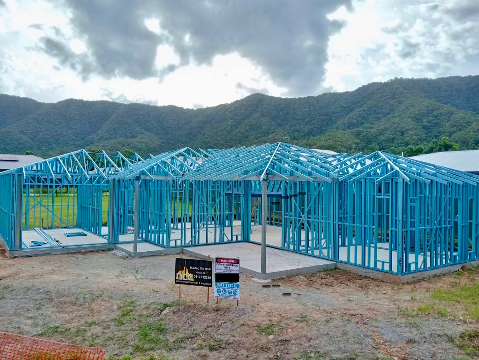 Framing stage • Steel